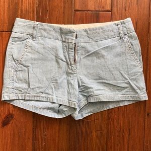 Size 2 J Crew Chambray Shorts